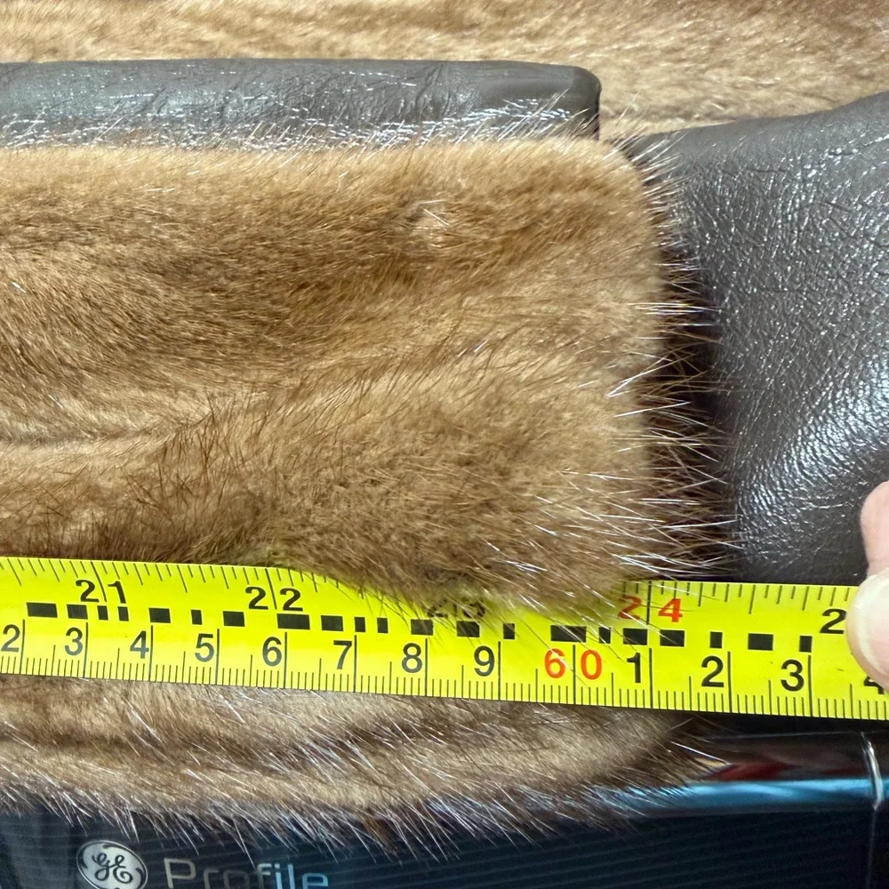 🤎 Vintage 60s/70s Mink & Leather Coat | Fields of Monroe | Luxe Heritage Fur 🤎 - Picture 14 of 14